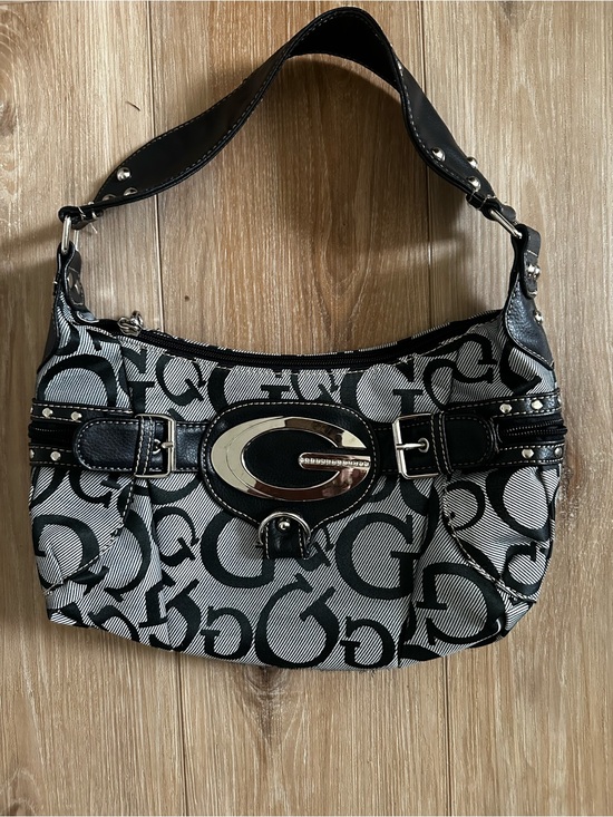 Guess Handbags - Vintage Guess Monogram Hobo Purse Y2K